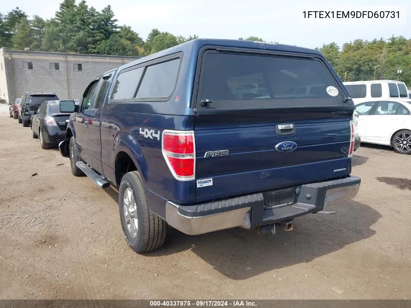 2013 Ford F-150 Xlt VIN: 1FTEX1EM9DFD60731 Lot: 40337875