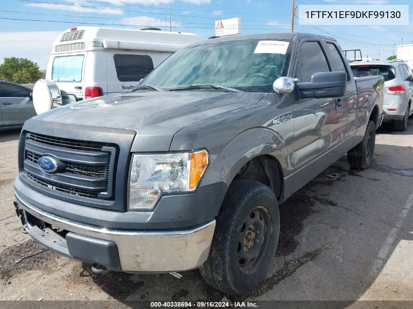 2013 Ford F-150 Xl VIN: 1FTFX1EF9DKF99130 Lot: 40338694