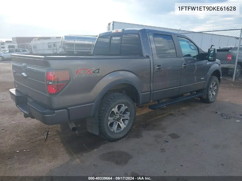 1FTFW1ET9DKE61628 2013 Ford F-150 Supercrew