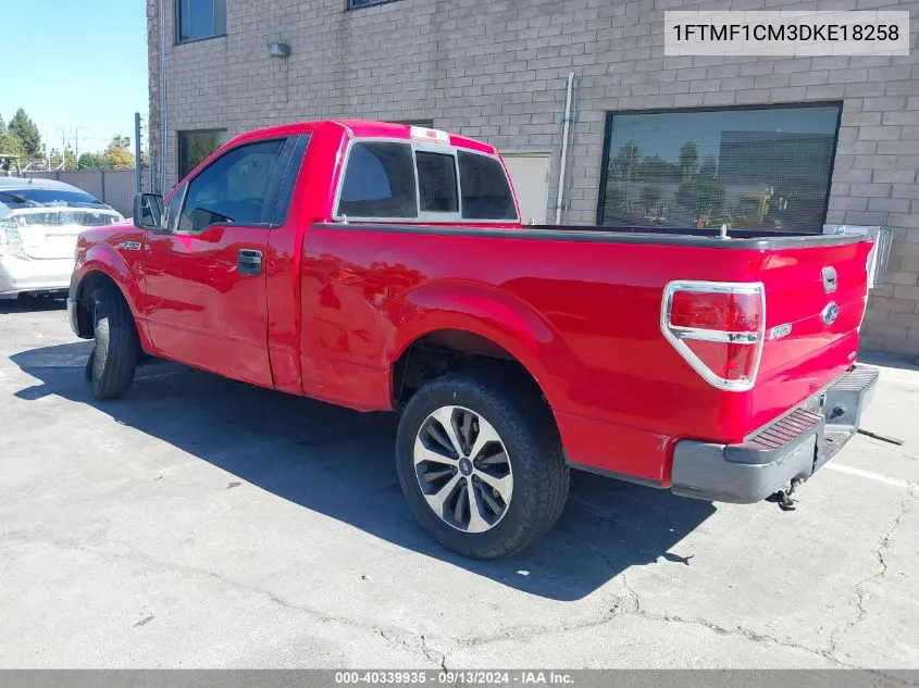 1FTMF1CM3DKE18258 2013 Ford F-150 Xl