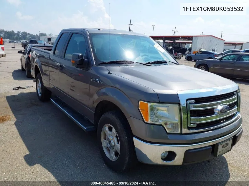 2013 Ford F-150 Xlt VIN: 1FTEX1CM8DKG53532 Lot: 40345465