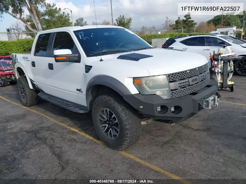 1FTFW1R69DFA22507 2013 Ford F-150 Svt Raptor