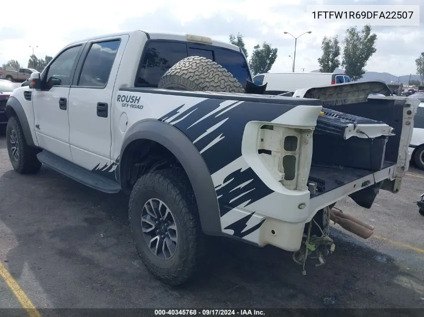 1FTFW1R69DFA22507 2013 Ford F-150 Svt Raptor