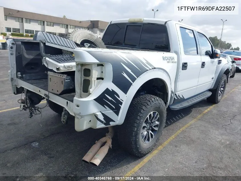 1FTFW1R69DFA22507 2013 Ford F-150 Svt Raptor