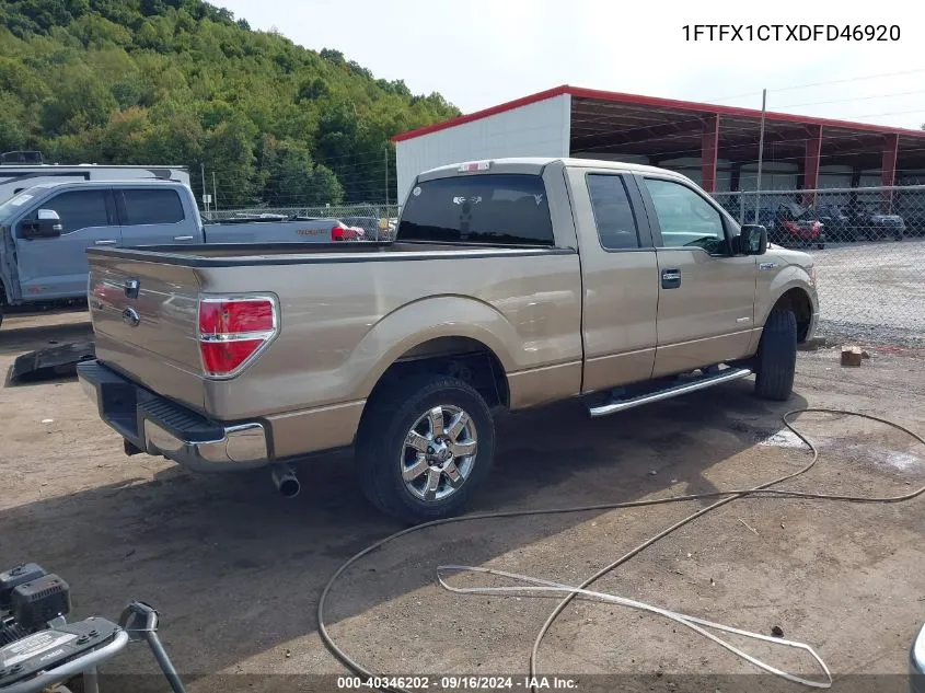 1FTFX1CTXDFD46920 2013 Ford F-150 Xlt