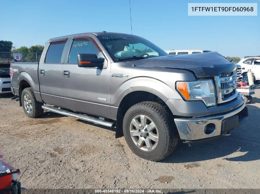 2013 Ford F-150 Xlt VIN: 1FTFW1ET9DFD60968 Lot: 40348192