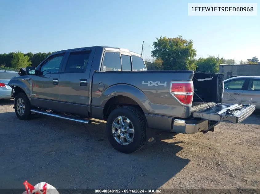 2013 Ford F-150 Xlt VIN: 1FTFW1ET9DFD60968 Lot: 40348192