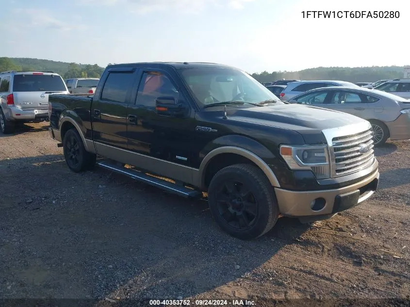 1FTFW1CT6DFA50280 2013 Ford F150 Supercrew