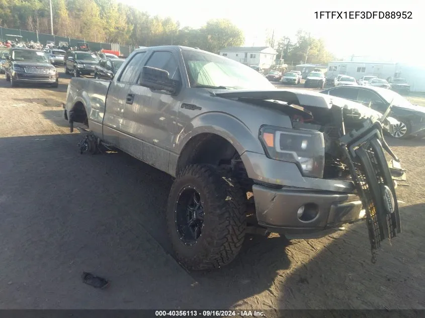 1FTFX1EF3DFD88952 2013 Ford F150 Super Cab