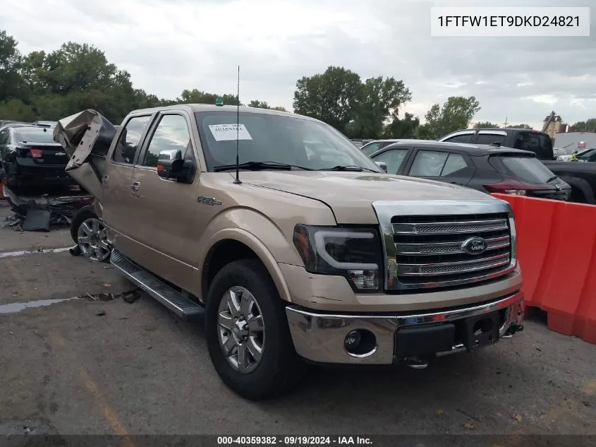 1FTFW1ET9DKD24821 2013 Ford F-150 Lariat