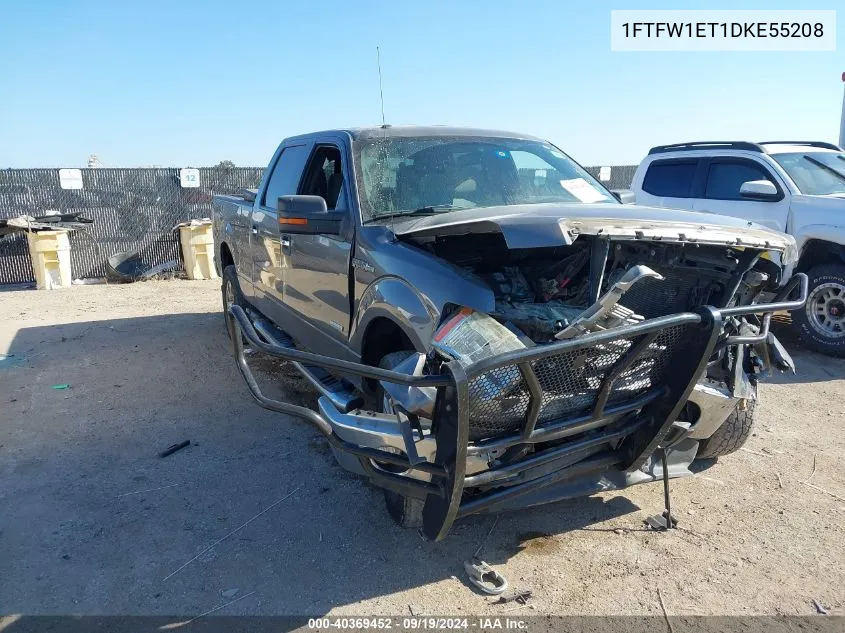 1FTFW1ET1DKE55208 2013 Ford F-150 Xlt