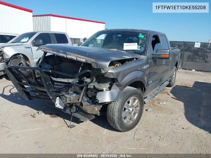 2013 Ford F-150 Xlt VIN: 1FTFW1ET1DKE55208 Lot: 40369452