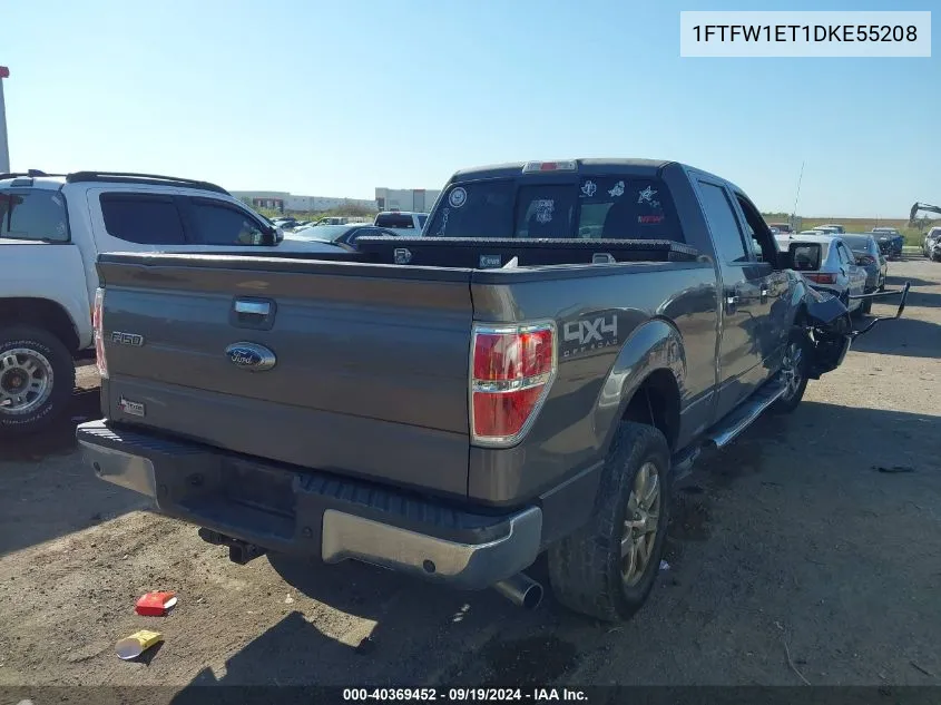 2013 Ford F-150 Xlt VIN: 1FTFW1ET1DKE55208 Lot: 40369452