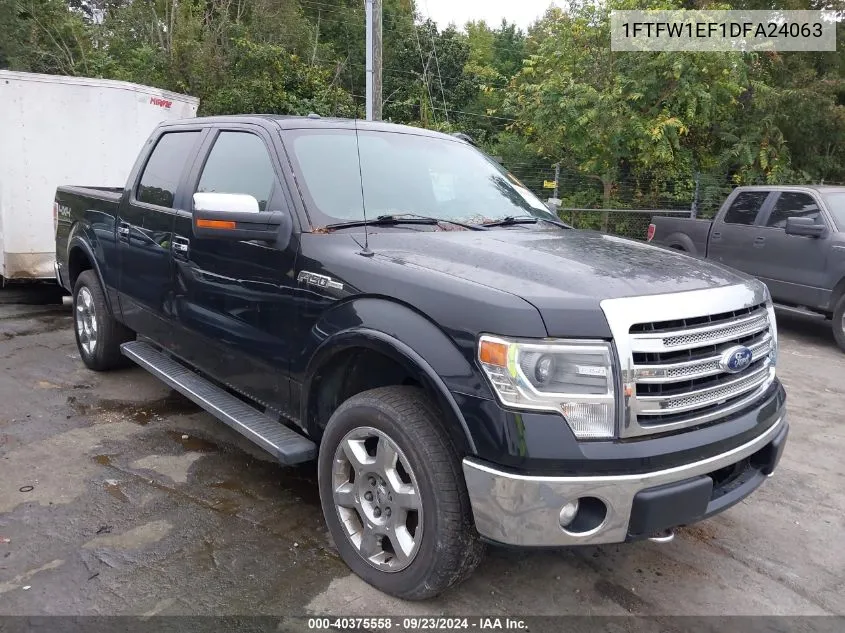 2013 Ford F-150 Supercrew VIN: 1FTFW1EF1DFA24063 Lot: 40375558