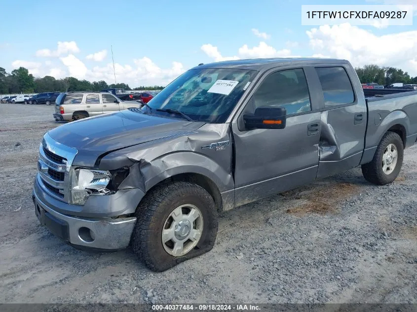 2013 Ford F-150 Xlt VIN: 1FTFW1CFXDFA09287 Lot: 40377484