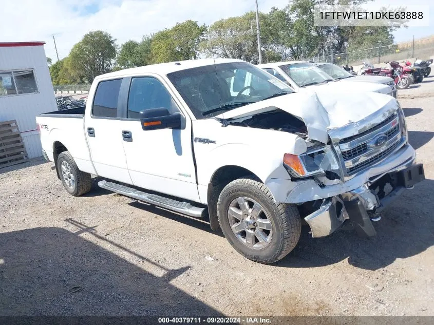 2013 Ford F-150 Xlt VIN: 1FTFW1ET1DKE63888 Lot: 40379711