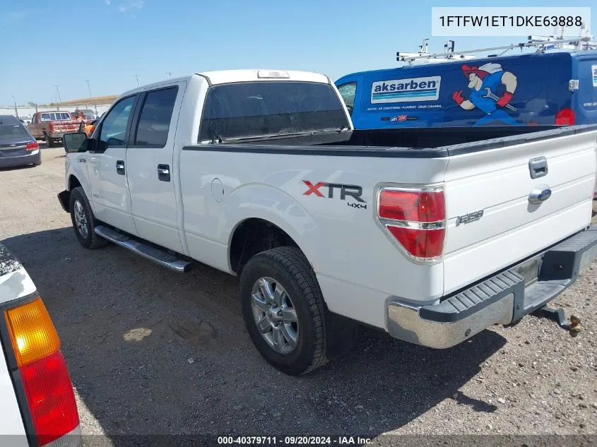 1FTFW1ET1DKE63888 2013 Ford F-150 Xlt