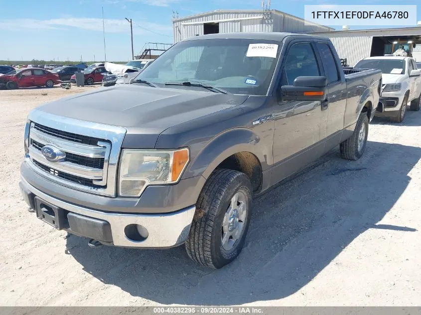 1FTFX1EF0DFA46780 2013 Ford F-150 Xlt