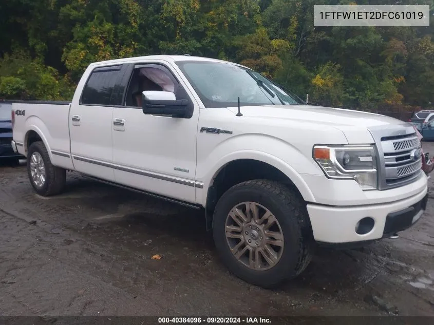 1FTFW1ET2DFC61019 2013 Ford F-150 Platinum