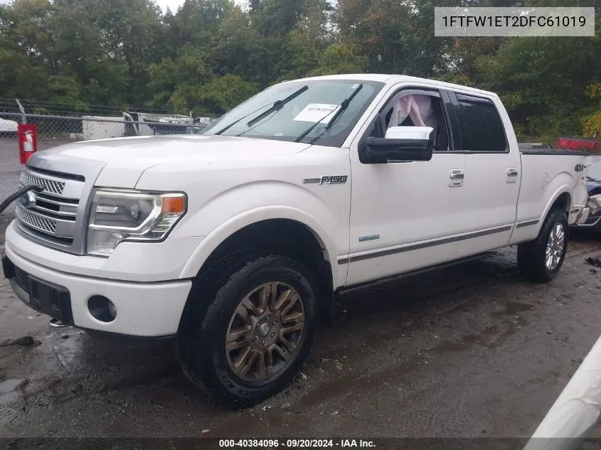 1FTFW1ET2DFC61019 2013 Ford F-150 Platinum