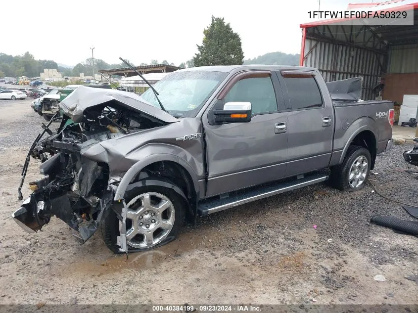 1FTFW1EF0DFA50329 2013 Ford F-150 Lariat