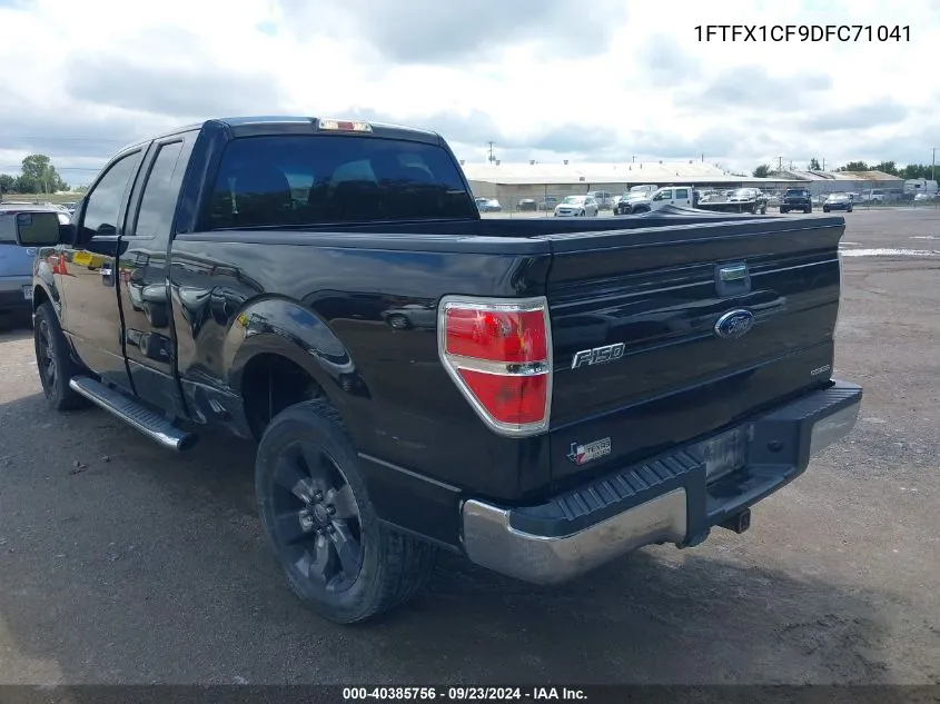 2013 Ford F-150 Xlt VIN: 1FTFX1CF9DFC71041 Lot: 40385756