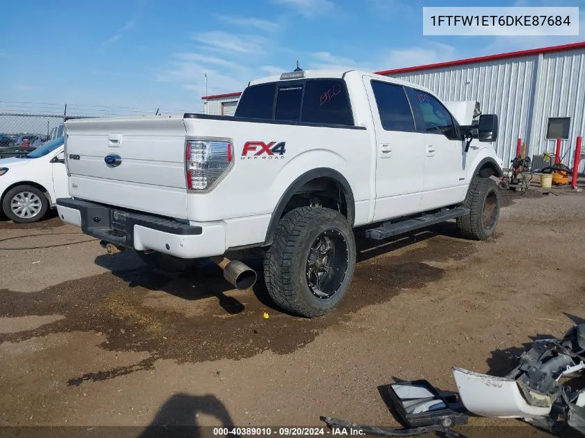 1FTFW1ET6DKE87684 2013 Ford F-150 Fx4