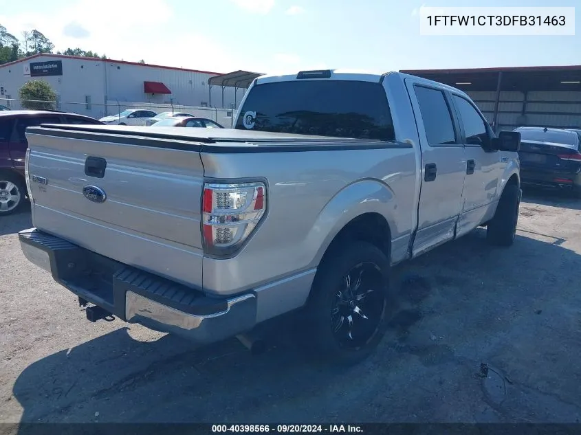 1FTFW1CT3DFB31463 2013 Ford F-150 Xlt