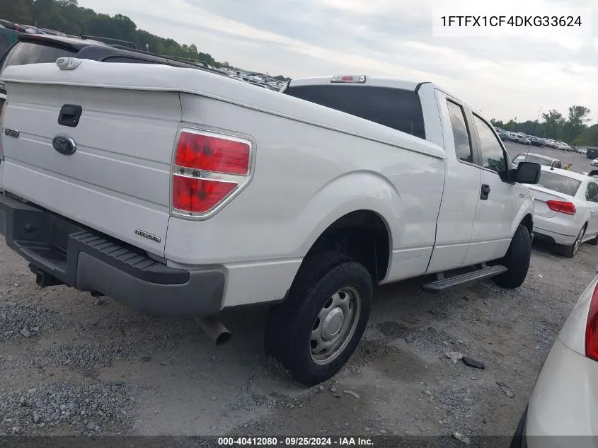 1FTFX1CF4DKG33624 2013 Ford F-150 Xl