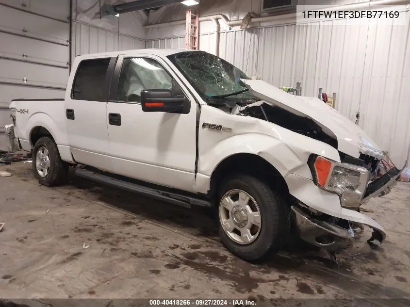 2013 Ford F-150 Xlt VIN: 1FTFW1EF3DFB77169 Lot: 40418266