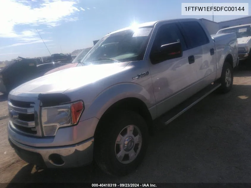 2013 Ford F-150 Xlt VIN: 1FTFW1EF5DFC00144 Lot: 40418319