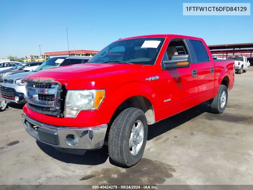 2013 Ford F-150 Xlt VIN: 1FTFW1CT6DFD84129 Lot: 40424279