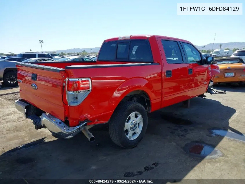 2013 Ford F-150 Xlt VIN: 1FTFW1CT6DFD84129 Lot: 40424279