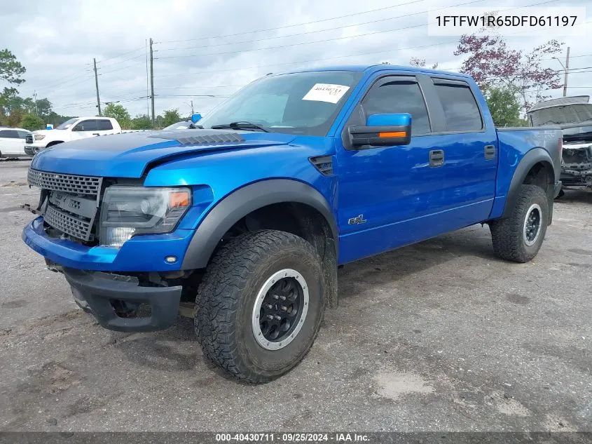 1FTFW1R65DFD61197 2013 Ford F-150 Svt Raptor