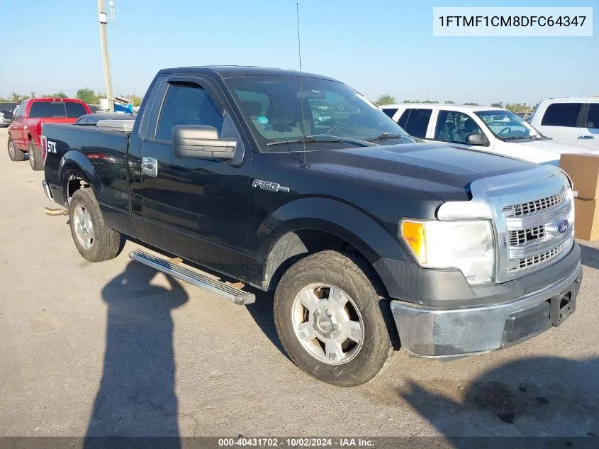 2013 Ford F-150 Xl VIN: 1FTMF1CM8DFC64347 Lot: 40431702