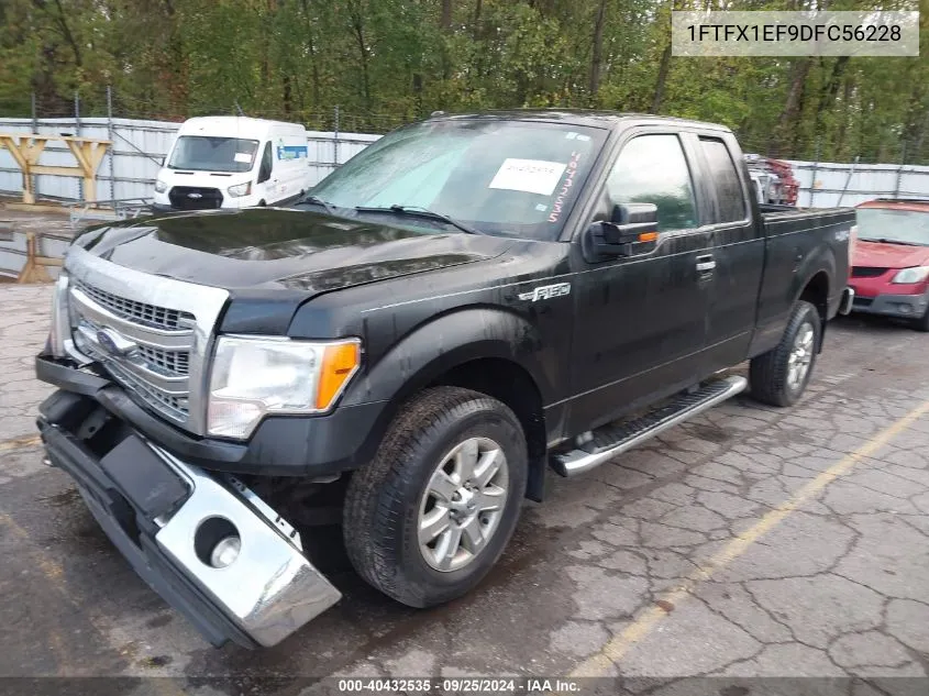 2013 Ford F-150 Xlt VIN: 1FTFX1EF9DFC56228 Lot: 40432535