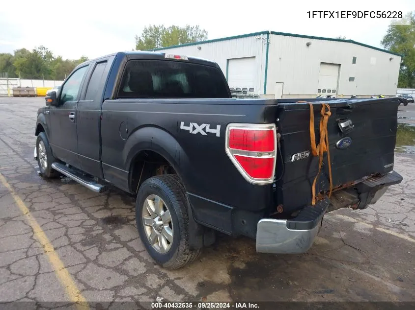 1FTFX1EF9DFC56228 2013 Ford F-150 Xlt