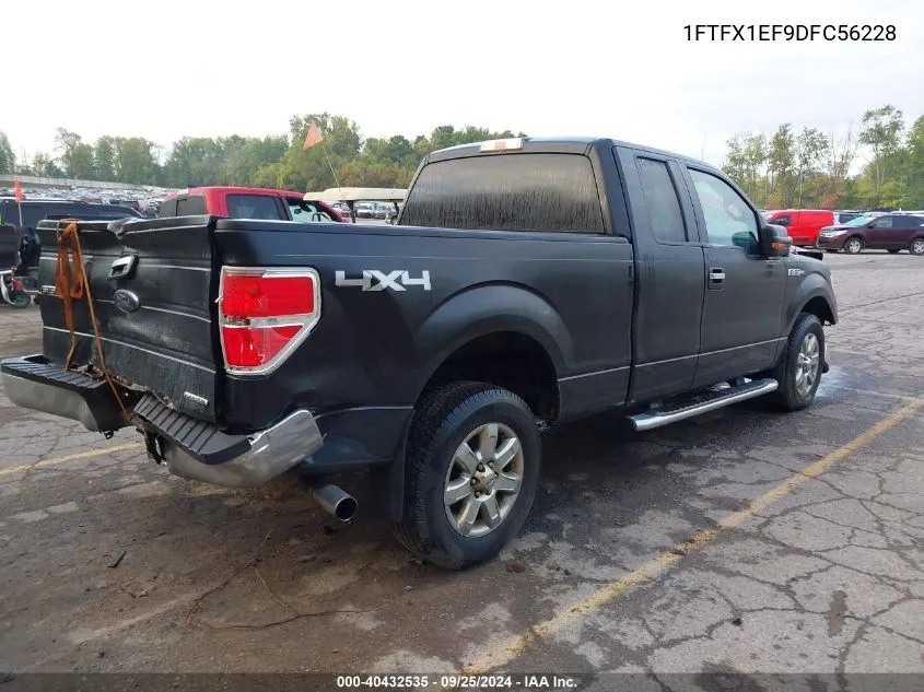 1FTFX1EF9DFC56228 2013 Ford F-150 Xlt