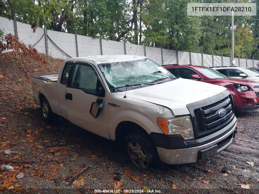 2013 Ford F-150 Xl VIN: 1FTFX1EF1DFA28210 Lot: 40436127