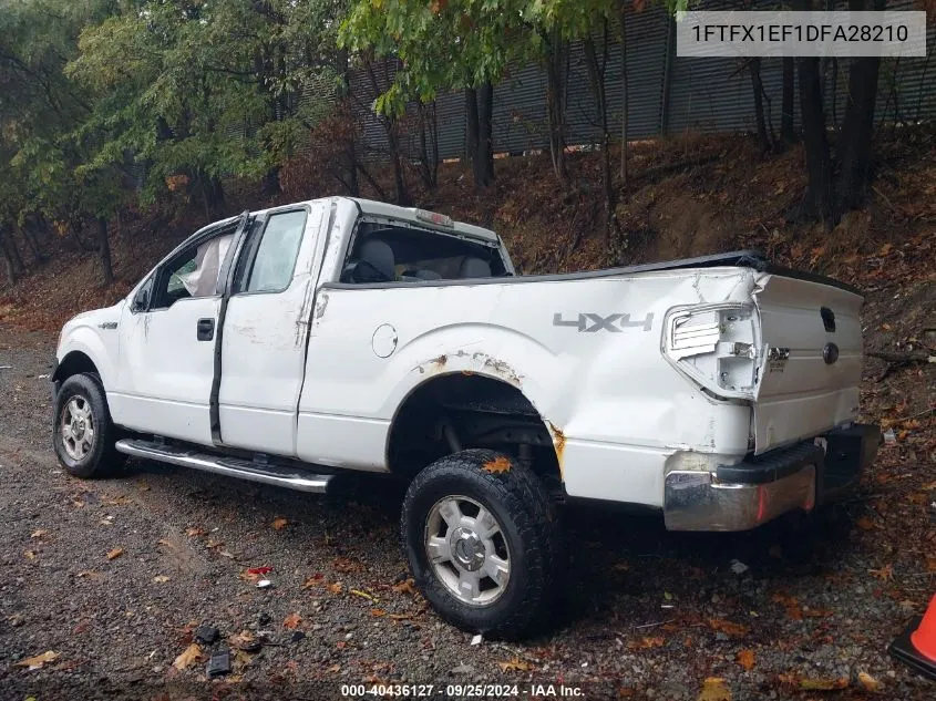 2013 Ford F-150 Xl VIN: 1FTFX1EF1DFA28210 Lot: 40436127