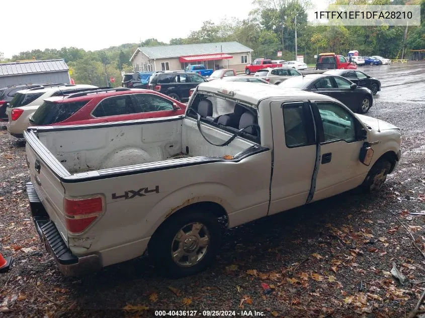 2013 Ford F-150 Xl VIN: 1FTFX1EF1DFA28210 Lot: 40436127