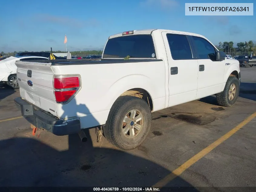 1FTFW1CF9DFA26341 2013 Ford F-150 Xl