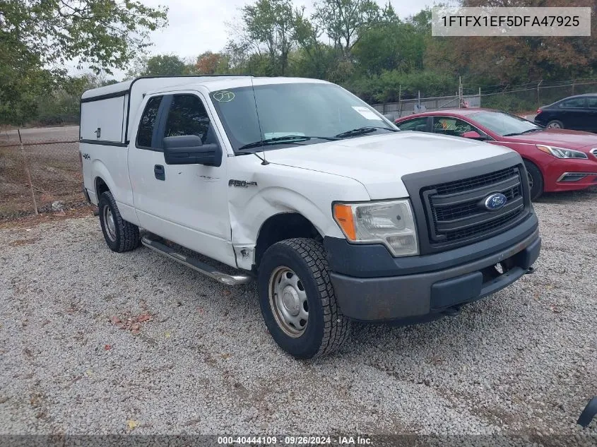 2013 Ford F-150 Xl VIN: 1FTFX1EF5DFA47925 Lot: 40444109