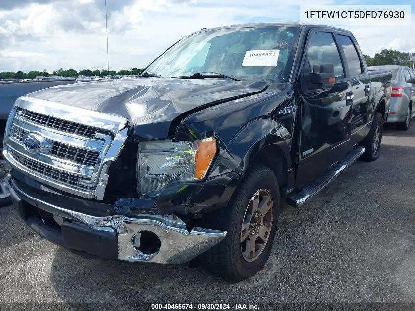 2013 Ford F-150 Xlt VIN: 1FTFW1CT5DFD76930 Lot: 40465574