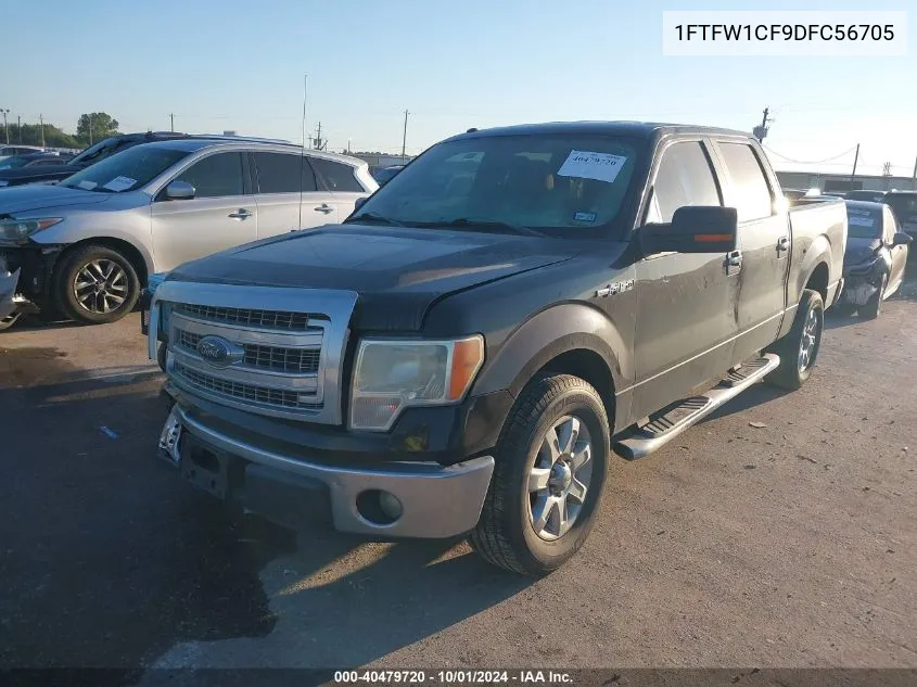 1FTFW1CF9DFC56705 2013 Ford F150 Supercrew