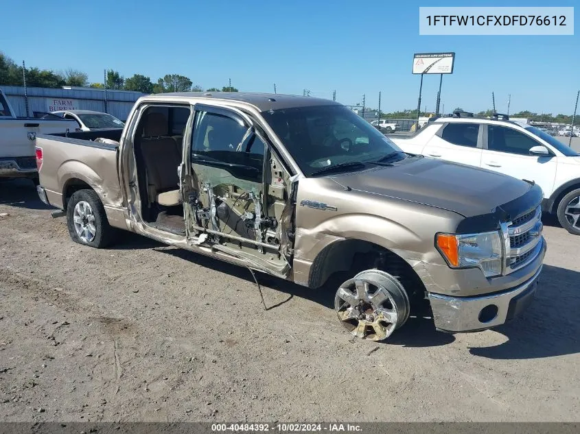 2013 Ford F-150 Xlt VIN: 1FTFW1CFXDFD76612 Lot: 40484392