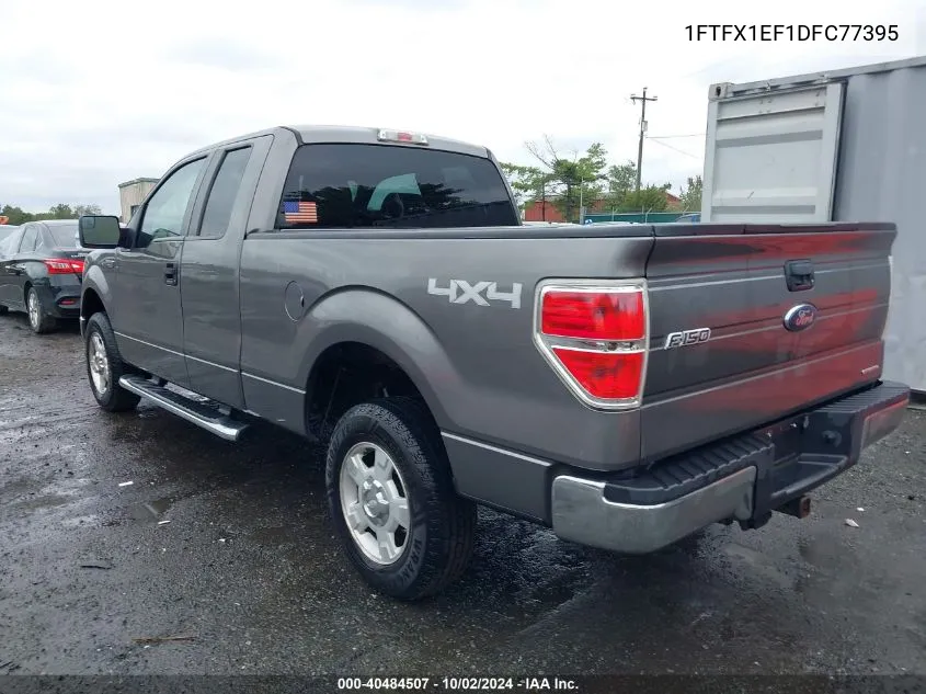 2013 Ford F150 Super Cab VIN: 1FTFX1EF1DFC77395 Lot: 40484507