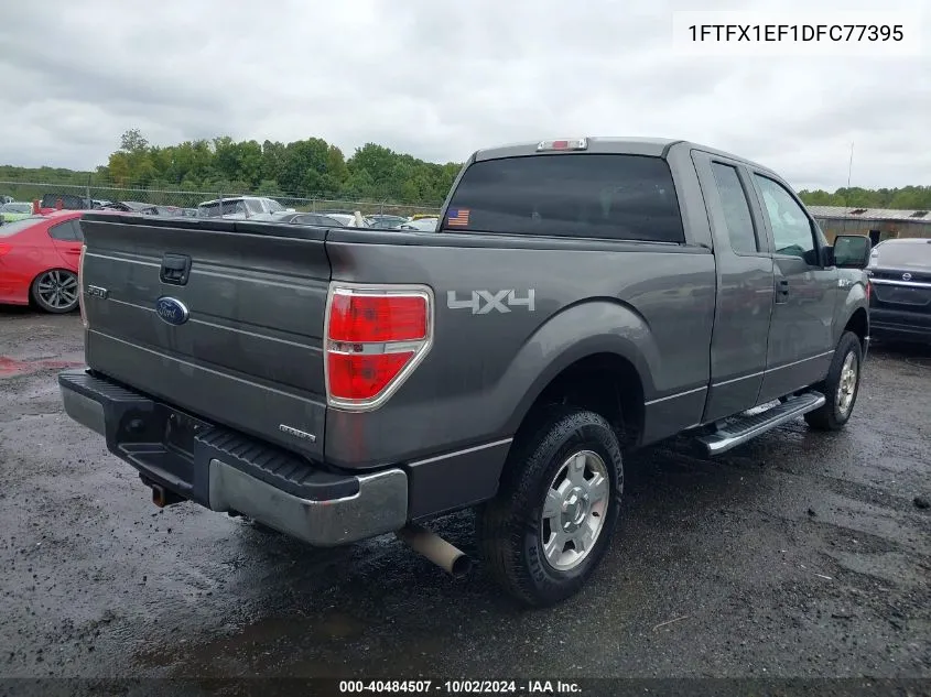 1FTFX1EF1DFC77395 2013 Ford F150 Super Cab