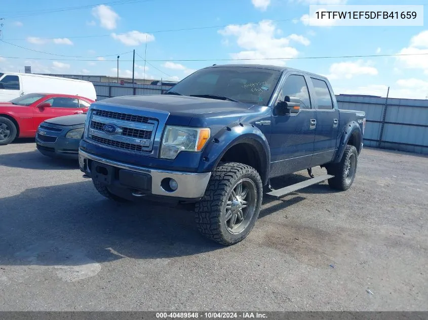 2013 Ford F-150 Xlt VIN: 1FTFW1EF5DFB41659 Lot: 40489548