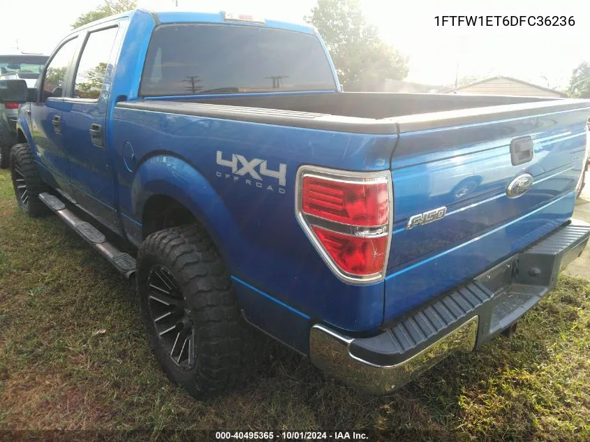 1FTFW1ET6DFC36236 2013 Ford F-150 Xlt